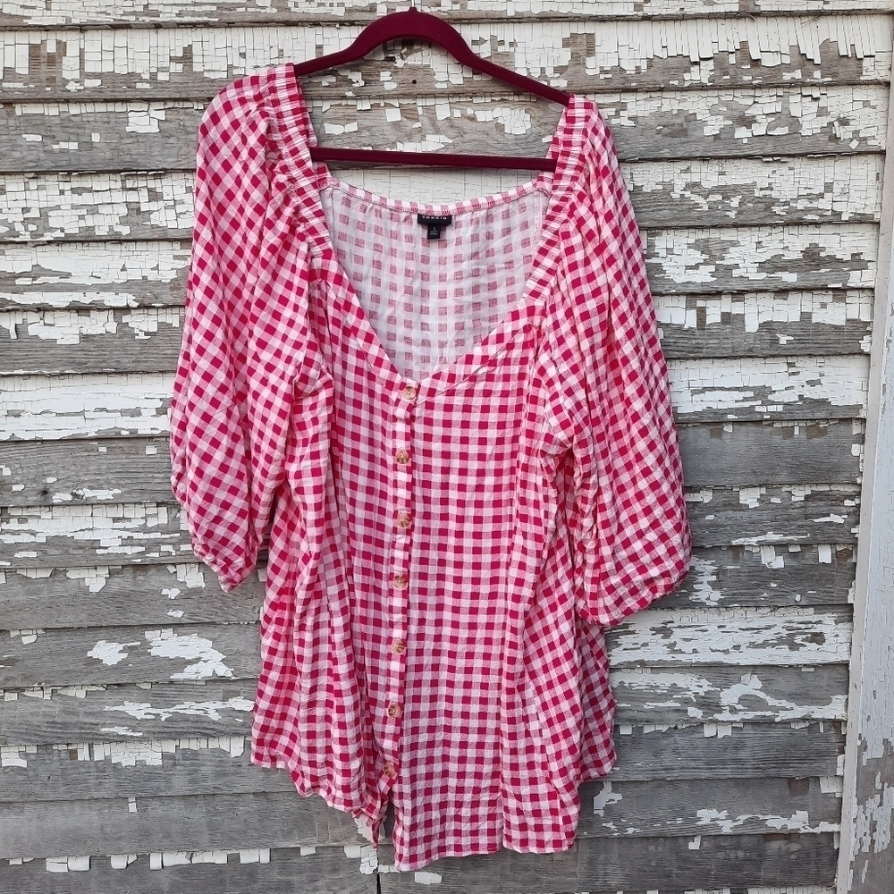 🌟 Torrid fit and flare shirt size 6X - Picture 6 of 6